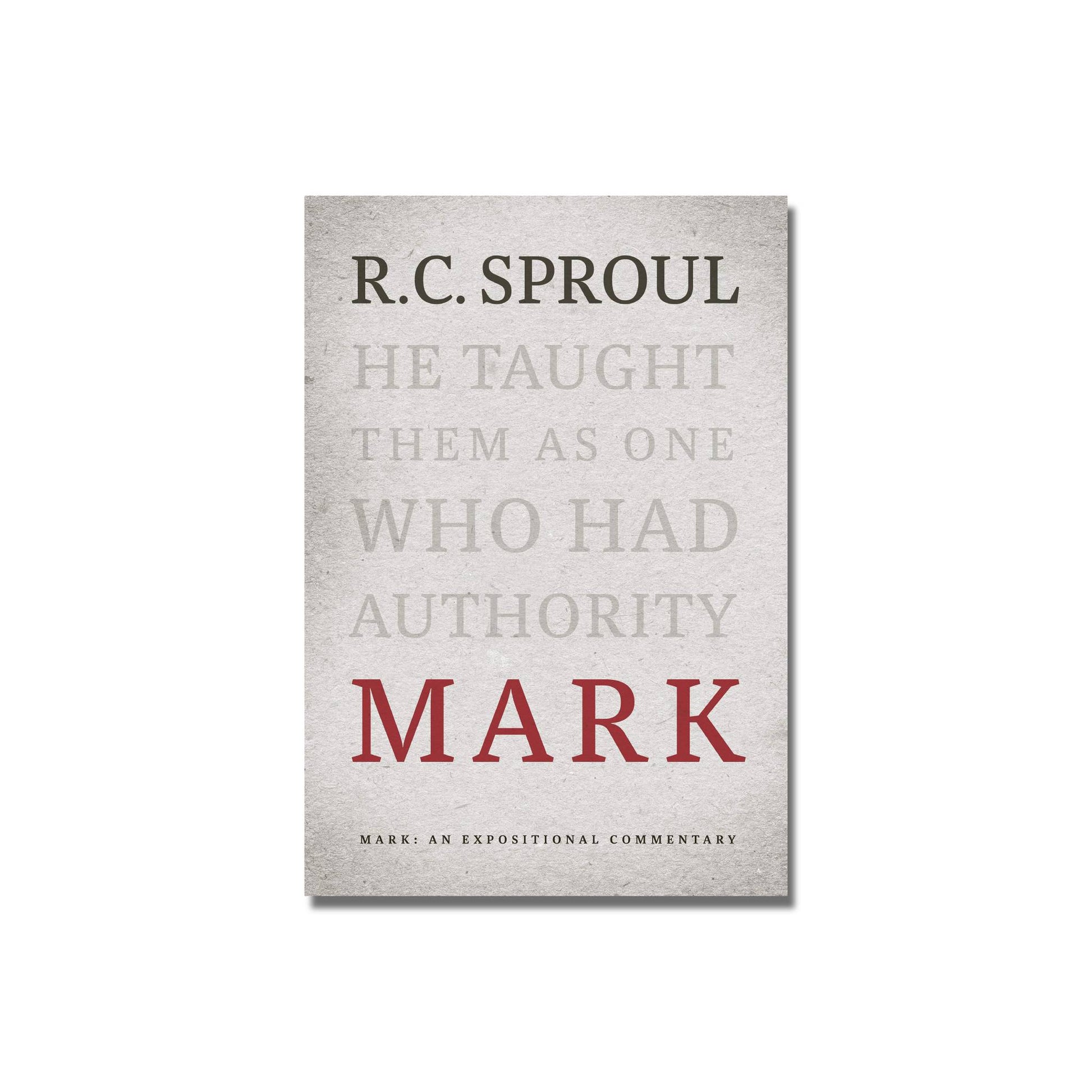 Mark: An Expositional Commentary  (Sproul) image 0