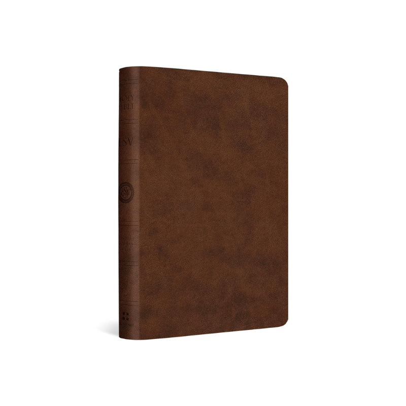 ESV Value Compact Bible- Brown Trutone image 1