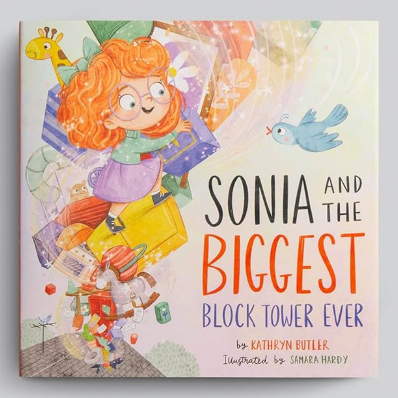 Sonia and the Biggest Block Tower Ever  (Butler) image 1