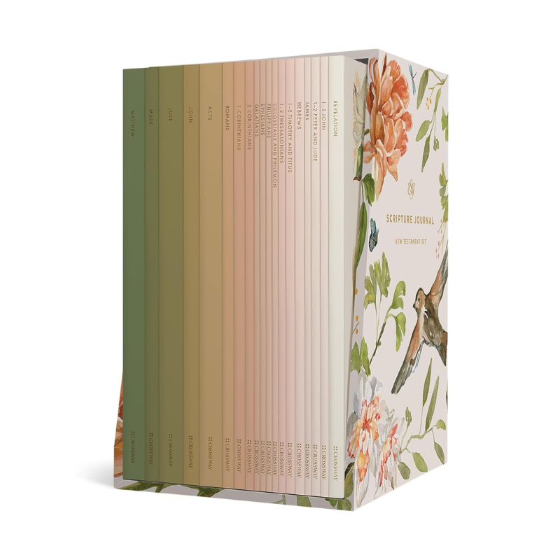 ESV Scripture Journal: New Testament Set (Artwork by Ruth Chou Simons) image 0