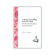 A King According to God's Will (Geertsma) image 0