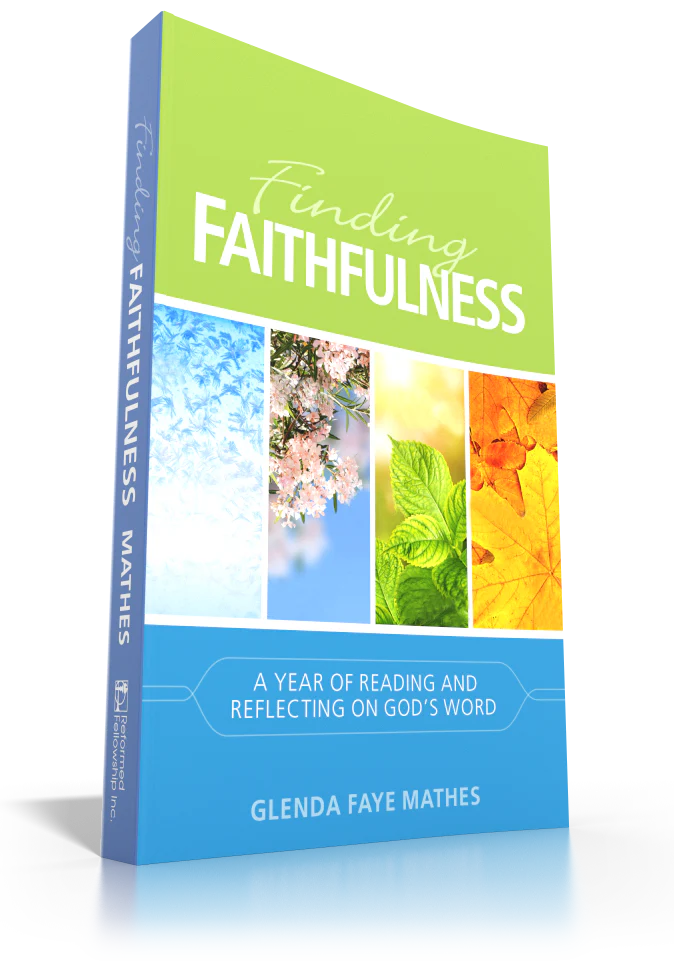 Finding Faithfulness: A Year of Reading and Reflecting on God’s Word (Mathes) image 0