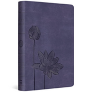ESV Compact Bible (TruTone, Lavender, Bloom Design) image 0