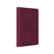 ESV Large Print Value Thinline Bible (TruTone, Raspberry, Floral Design) image 0