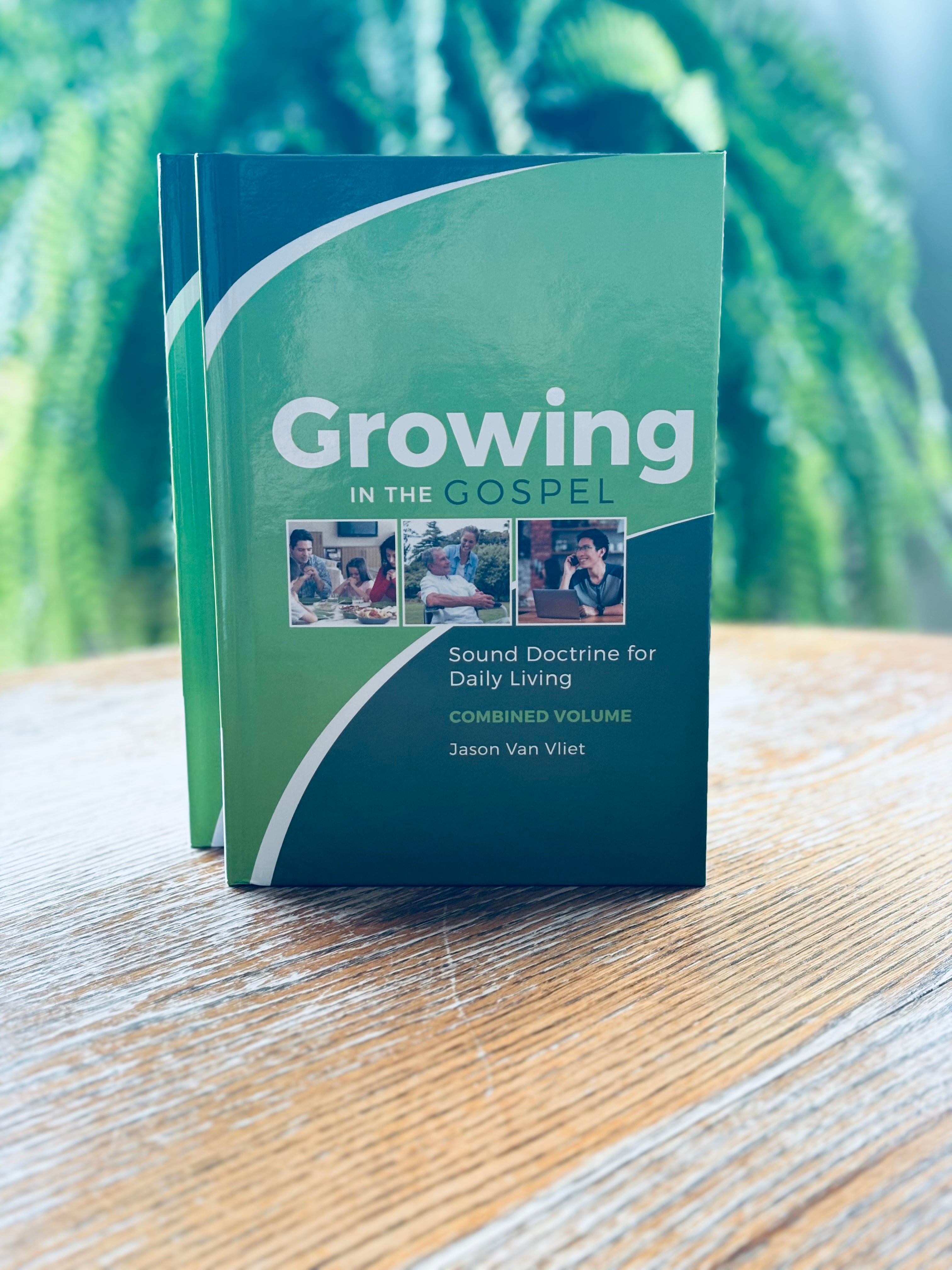 Growing in the Gospel: Sound Doctrine for Daily Living (Combined)(VanVliet) image 0